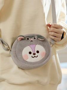 BT21 Baby Official Fluffy Crossbody Bag