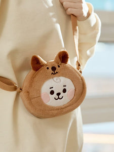 BT21 Baby Official Fluffy Crossbody Bag