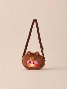 BT21 Baby Official Fluffy Crossbody Bag