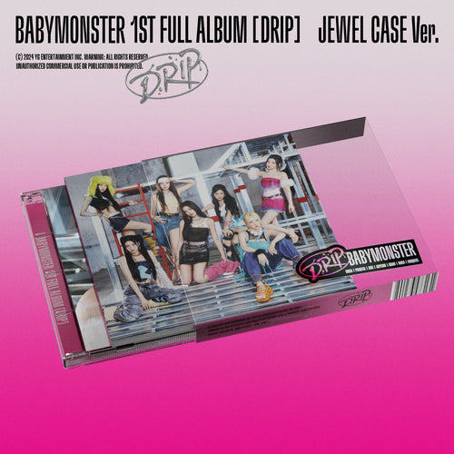 BABYMONSTER - DRIP 1st Full Album JEWEL Case Version