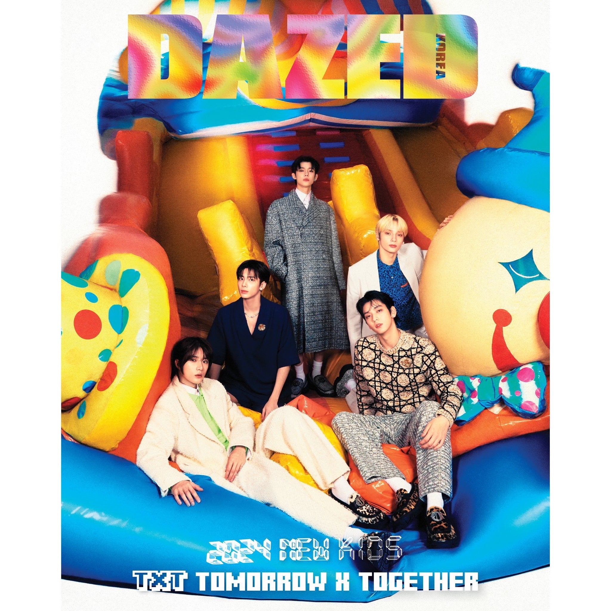 TXT TOMORROW X TOGETHER - DAZED Korea Magazine January 2024 – K-STAR