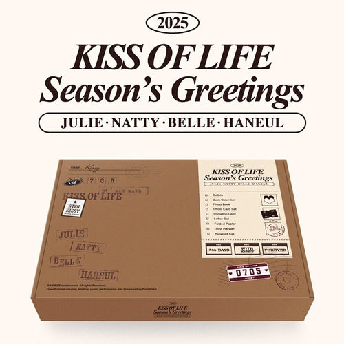 KISS OF LIFE 2025 Official Season's Greetings