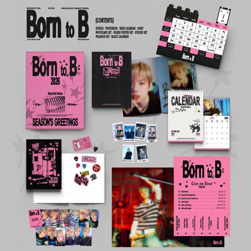 BAEKHYUN - BORN TO B 2026 Official Season’s Greetings