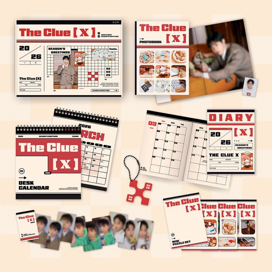 XIUMIN - THE CLUE [X] 2026 Official Season’s Greetings