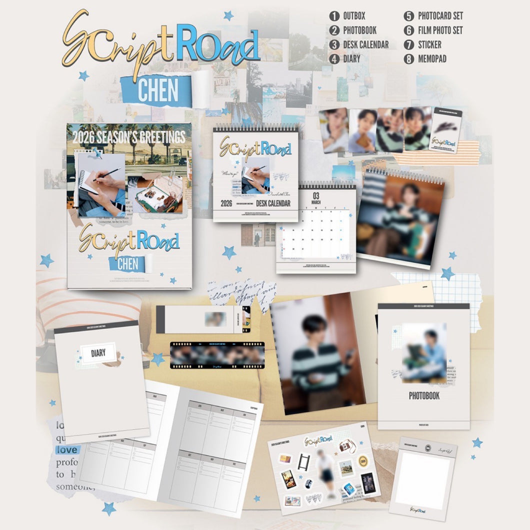 CHEN - SCRIPT ROAD 2026 Official Season’s Greetings