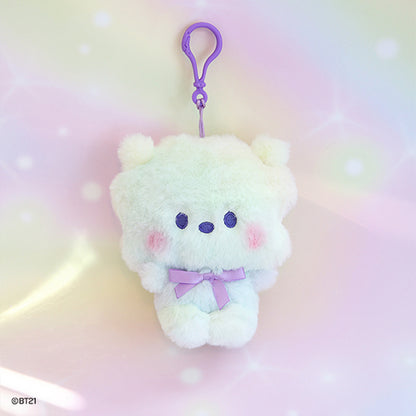 BT21 Minini Official Doll Keyring Rainbow Version
