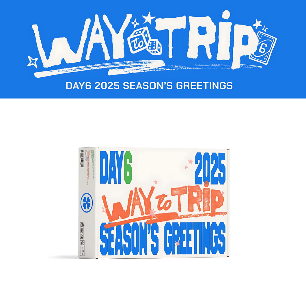 DAY6 - WAY TO TRIP 2025 Official Season's Greetings + POB