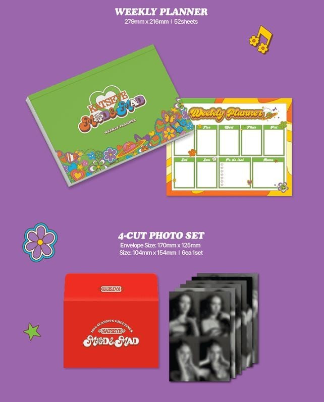 KATSEYE - MOD & MAD 2026 Official Season's Greetings – K-STAR
