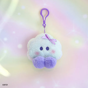 BT21 Minini Official Doll Keyring Rainbow Version