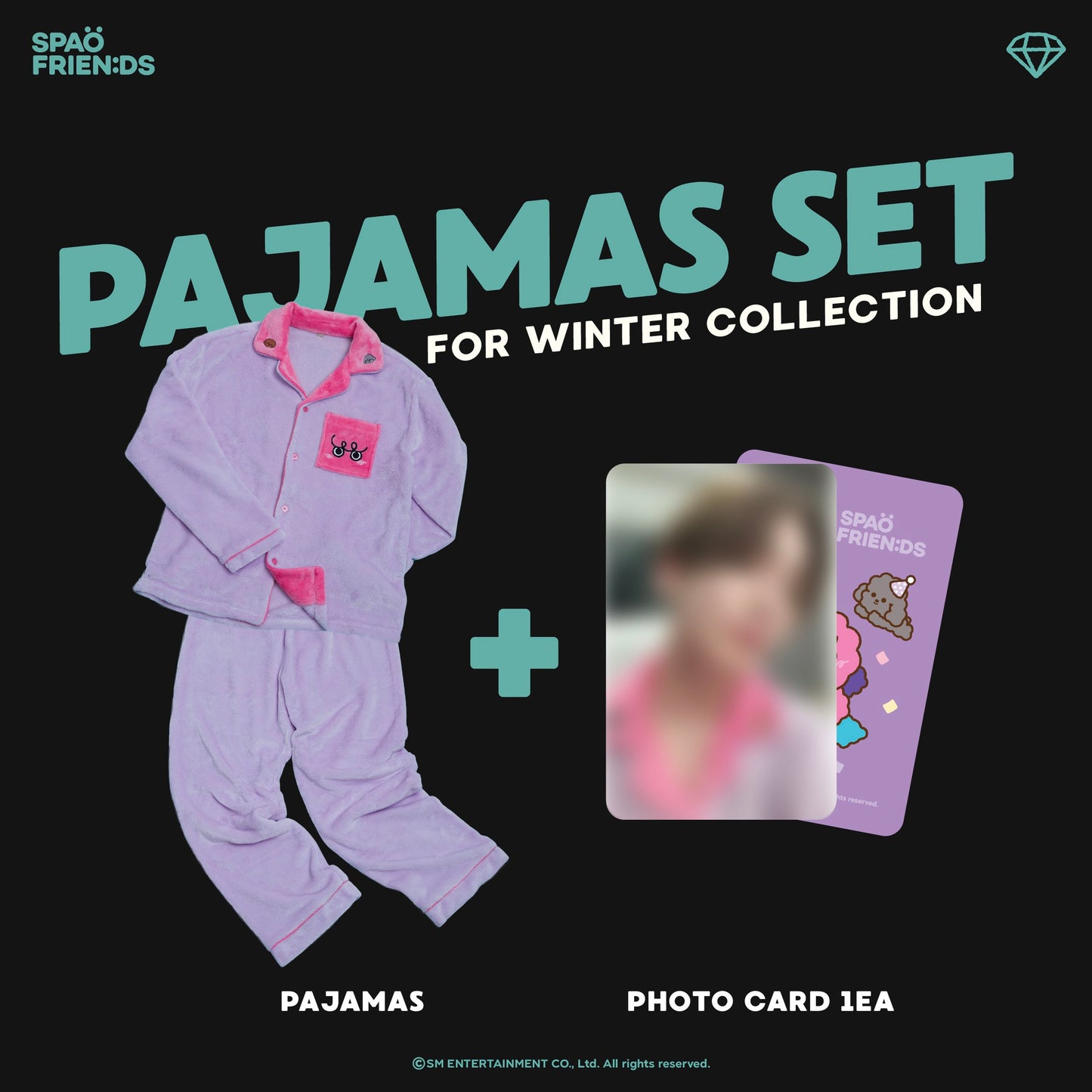 SHINee x SPAO - Winter Collection Pajama SET + Photocard