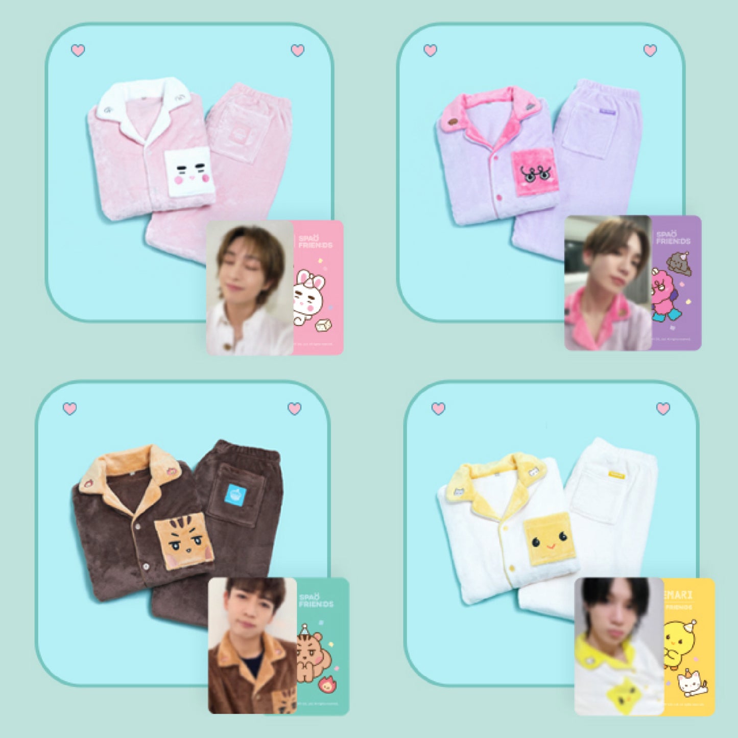 SHINee x SPAO - Winter Collection Pajama SET + Photocard