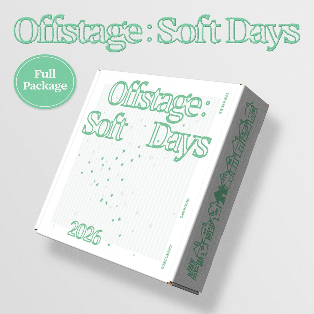 TREASURE  - OFFSTAGE : SOFT DAYS Full Package 2026 Official Season’s Greetings
