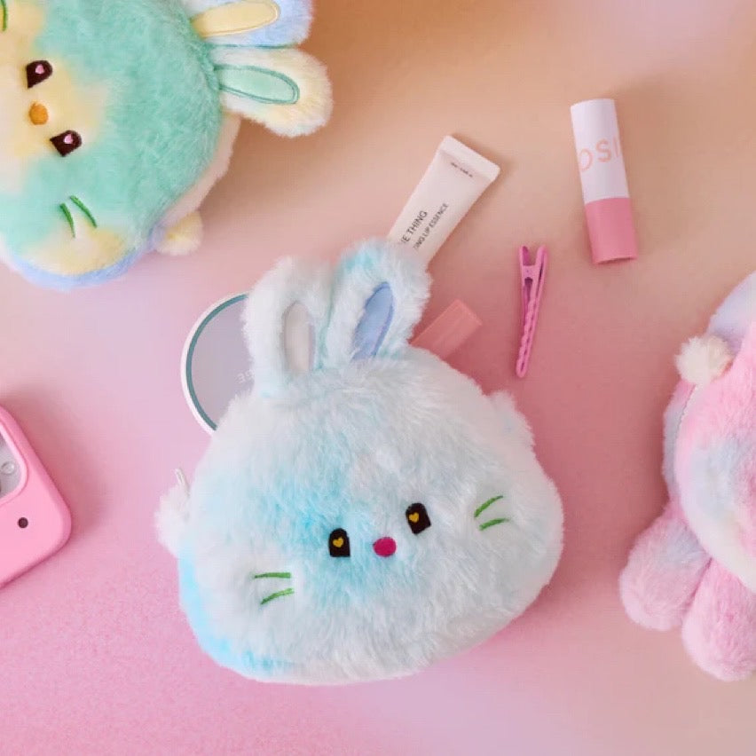 NewJeans Bunini Official Plush Multi Pouch