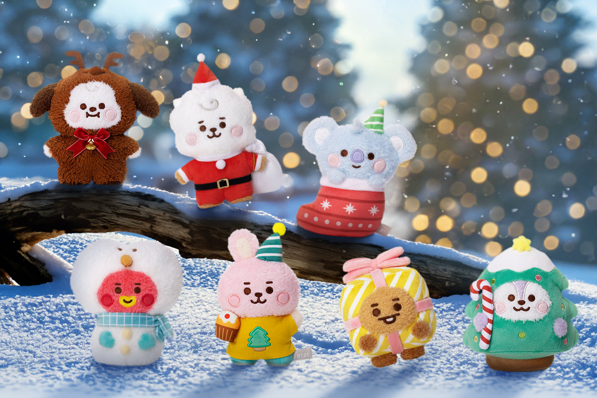 BT21 BABY JAPAN Official Plush Holiday Edition 18cm