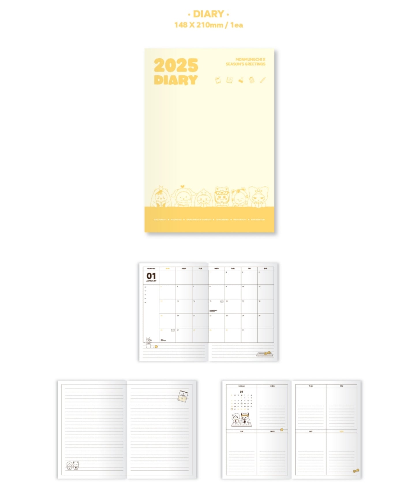 MONMUNGCHI X 2025 Official Season's Greetings