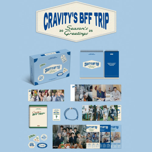 CRAVITY -  CRAVITY’S BFF TRIP 2025 Official Season's Greetings