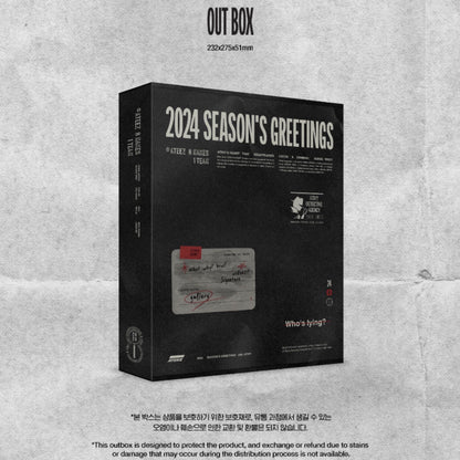 ATEEZ Catch a Criminal Guess Who Official 2024 Season's Greetings