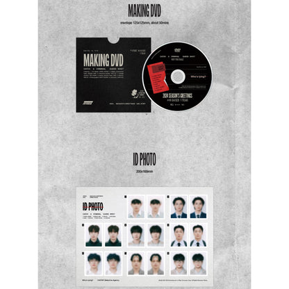 ATEEZ Catch a Criminal Guess Who Official 2024 Season's Greetings