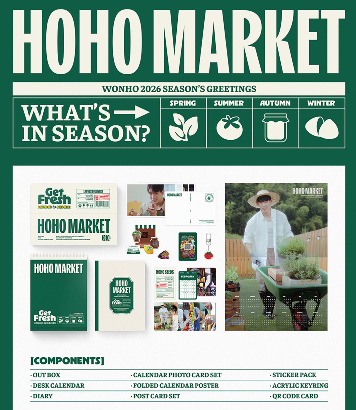WONHO - HOHO MARKET Official 2026 Season’s Greetings