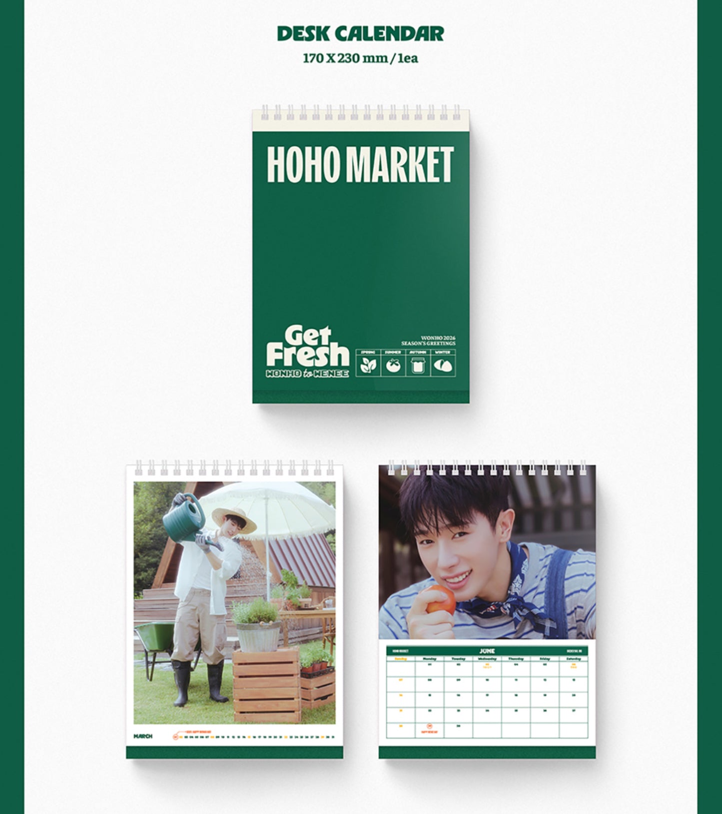 WONHO - HOHO MARKET Official 2026 Season’s Greetings