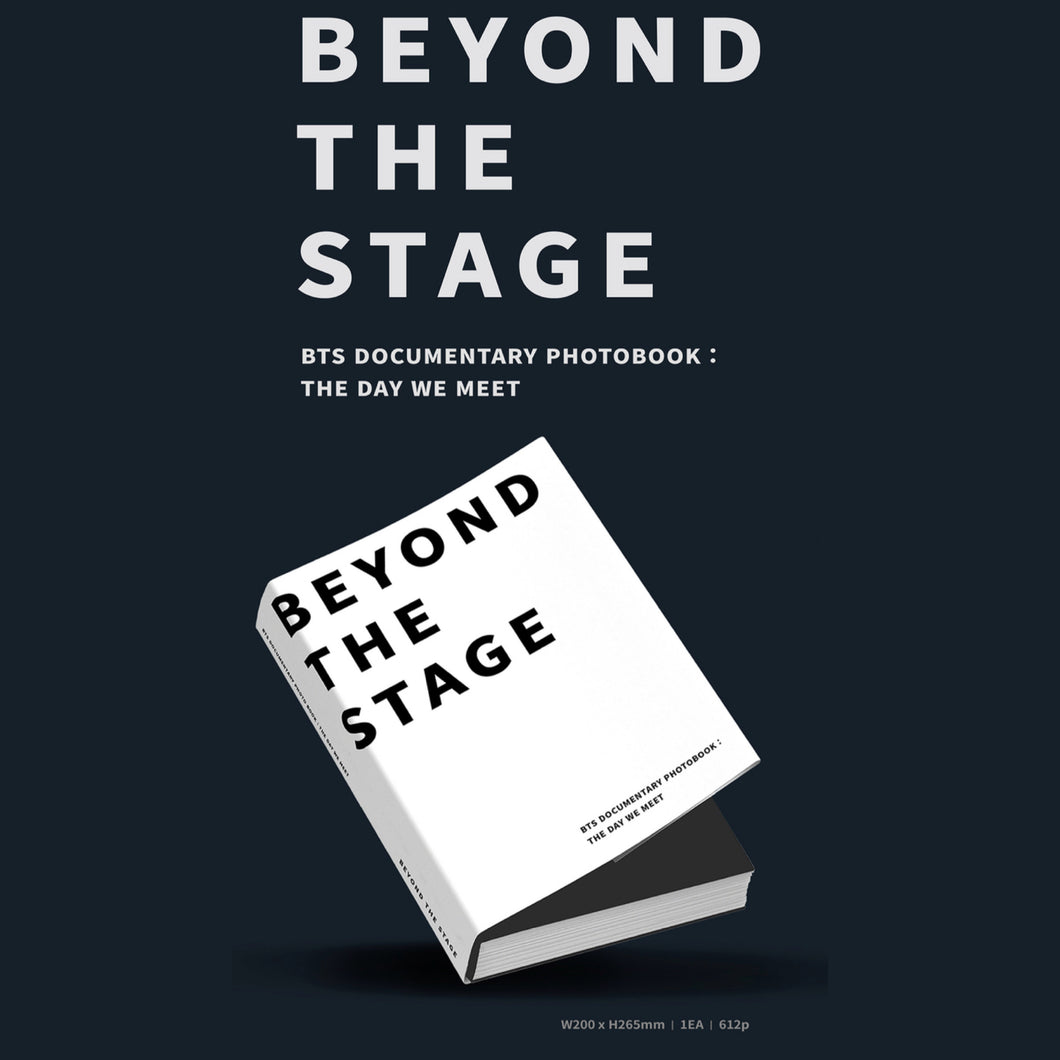 BTS - BEYOND THE STAGE BTS Documentary Photobook : THE DAY WE MEET