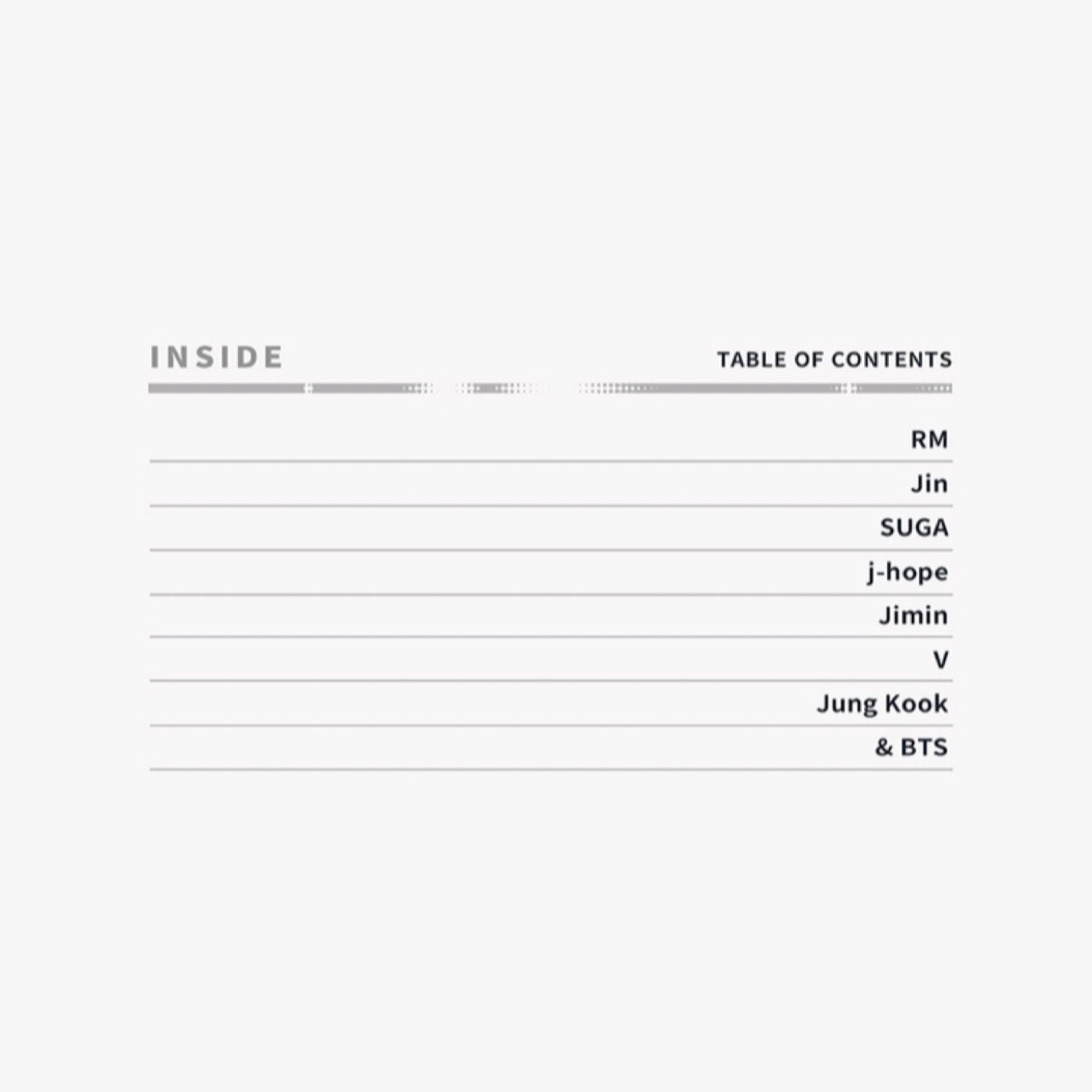 BTS - BEYOND THE STAGE BTS Documentary Photobook : THE DAY WE MEET + Weverse PO