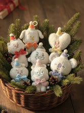 BT21 Official SNOWMAN Plush Keyring 15cm