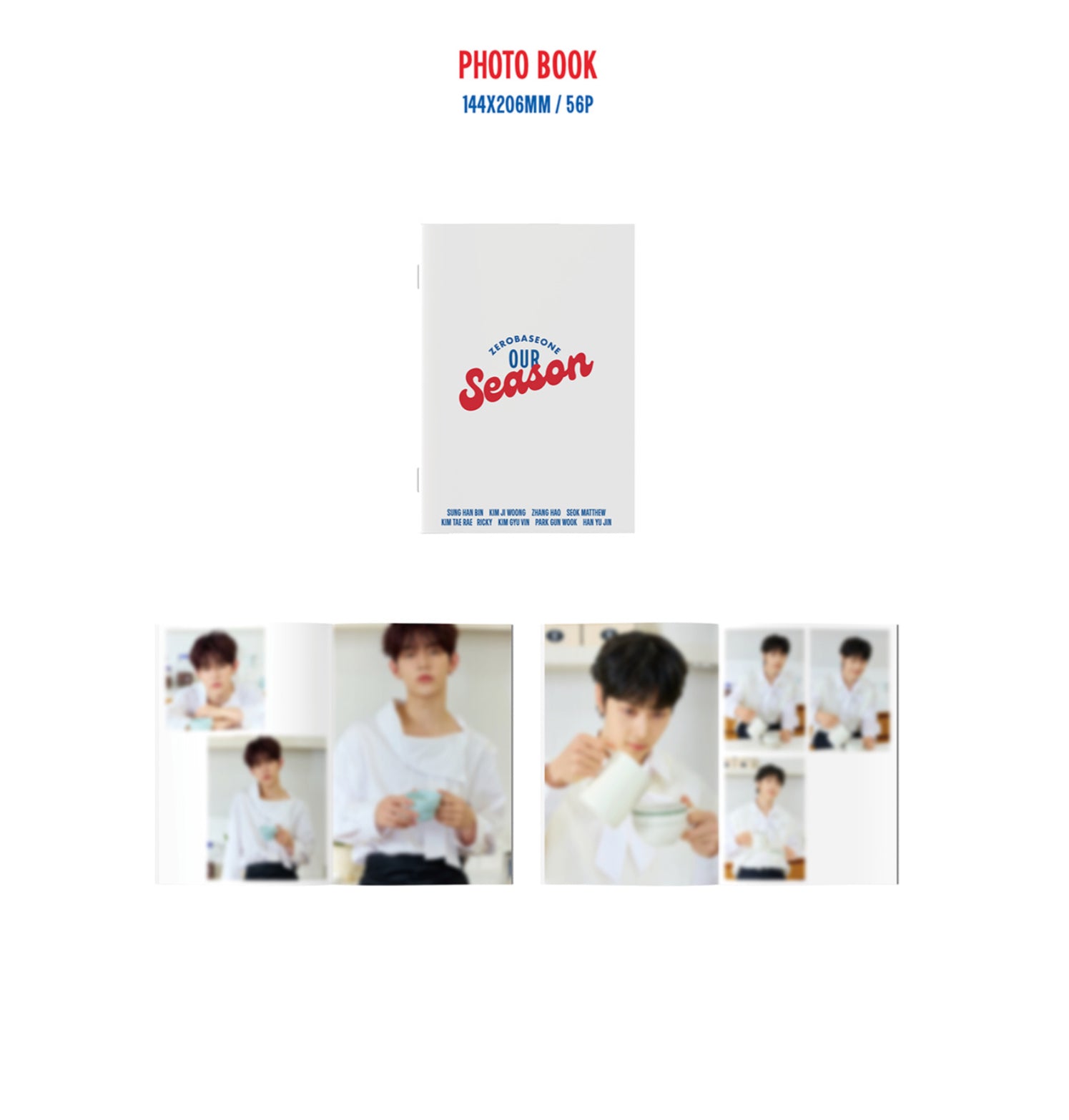 ZEROBASEONE ZB1 - OUR SEASON 2025 Official Season's Greetings – K-STAR