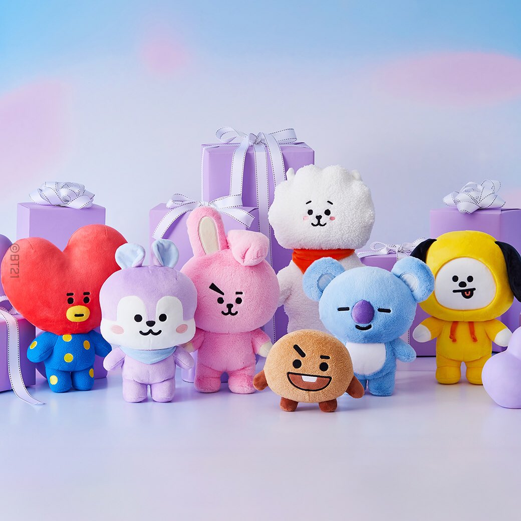 BT21 Official Standing Doll M Size