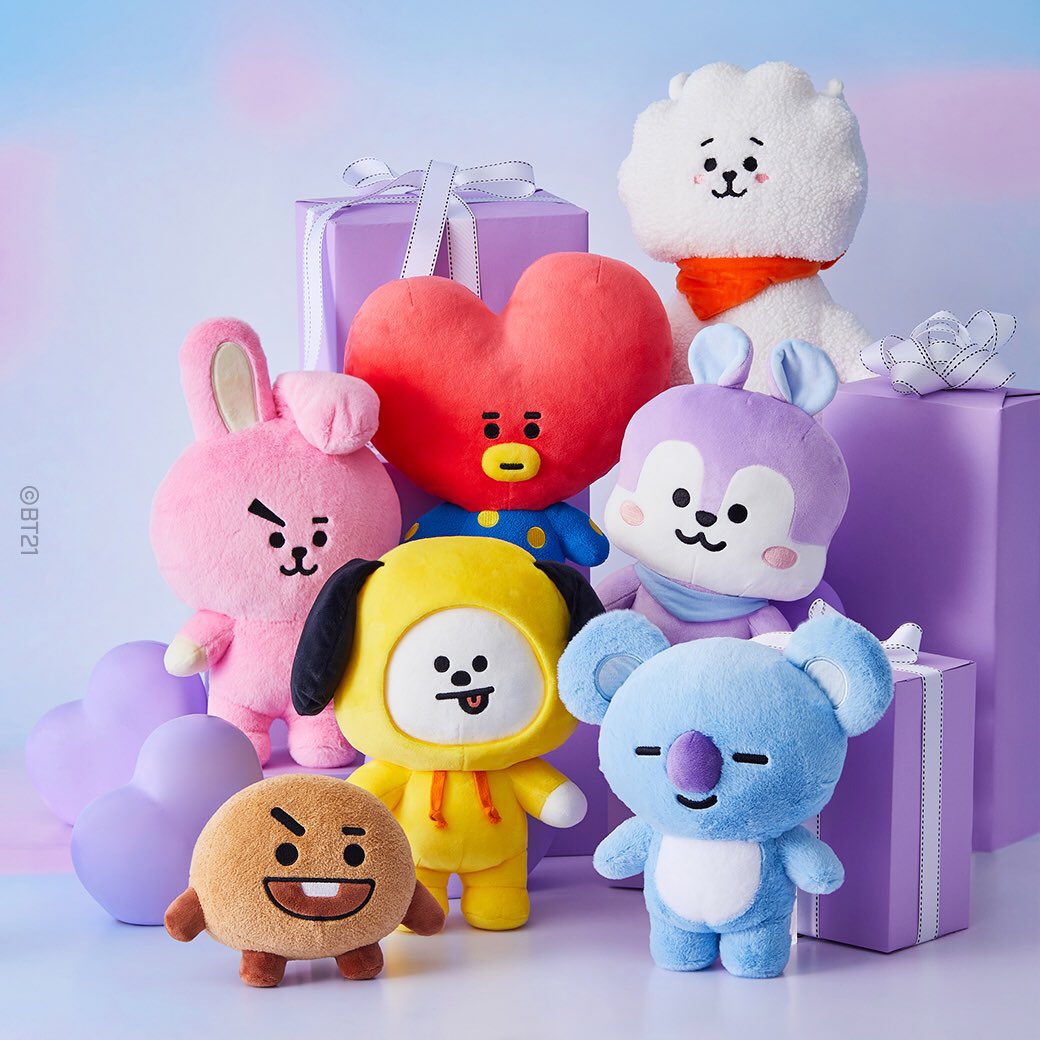 BT21 Official Standing Doll M Size