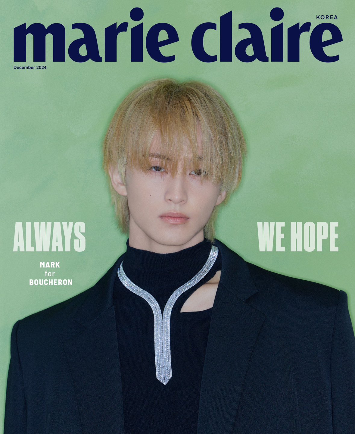 Marie Claire Korea NCT MARK December Issue 2024