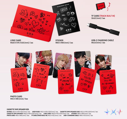 TXT TOMORROW X TOGETHER - The Star Chapter : SANCTUARY (Cassette Tape Speaker Ver)