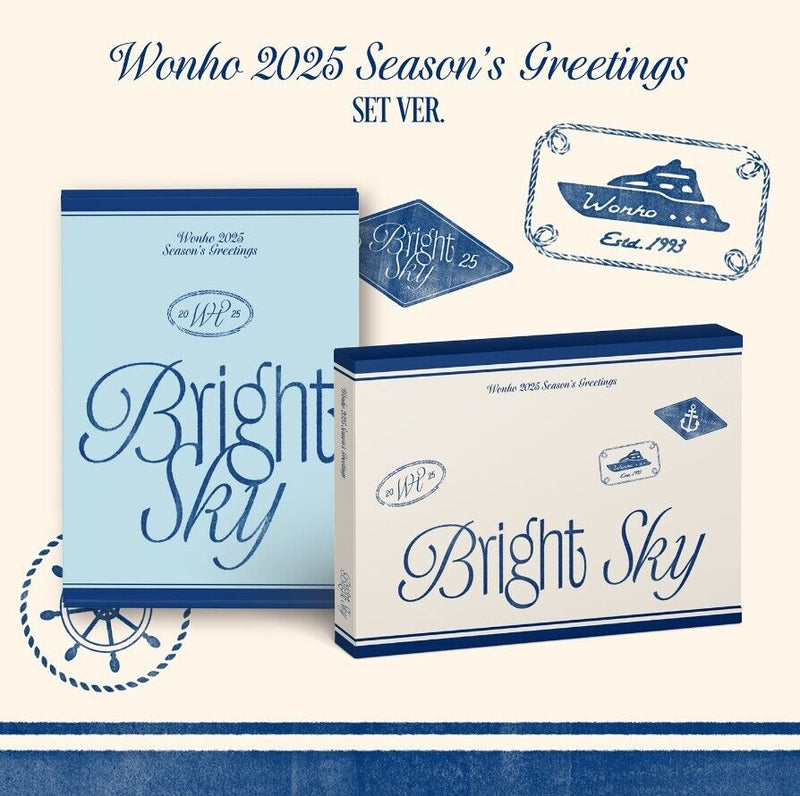 WONHO - BRIGHT SKY 2025 Official Season's Greetings – K-STAR