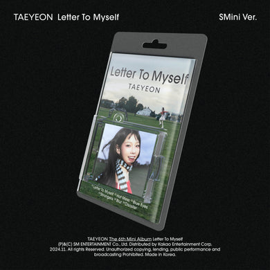 TAEYEON - Letter To Myself ( SMini Ver. )