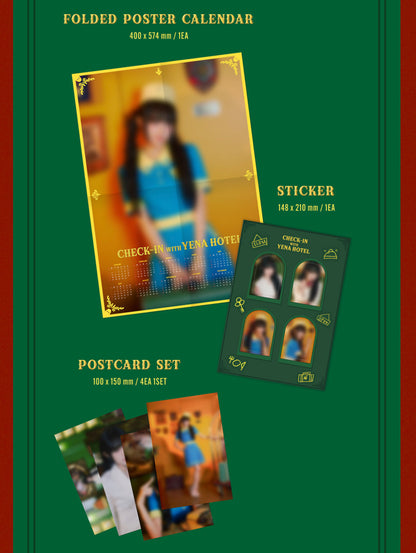 CHOI YENA - CHECK-IN WITH YENA HOTEL 2025 Official Season's Greetings
