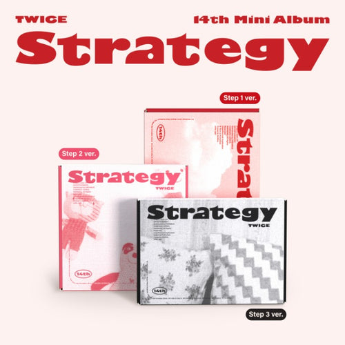 TWICE - STRATEGY 14th Mini Album STANDARD Ver