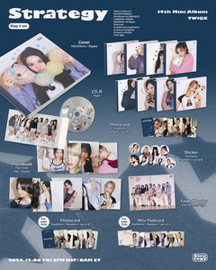 TWICE - STRATEGY 14th Mini Album DIGIPACK Ver