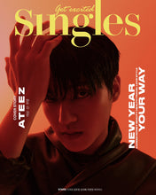 ATEEZ YEOSANG SAN WOOYOUNG Singles Korea Magazine January 2024