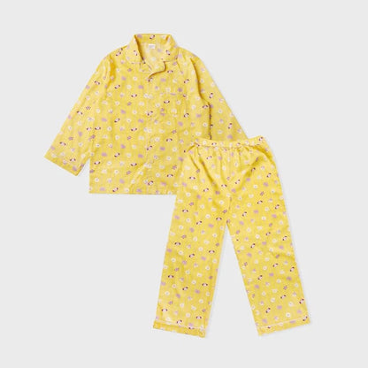 BT21 Official Basic Yellow Stripe Pajama Set