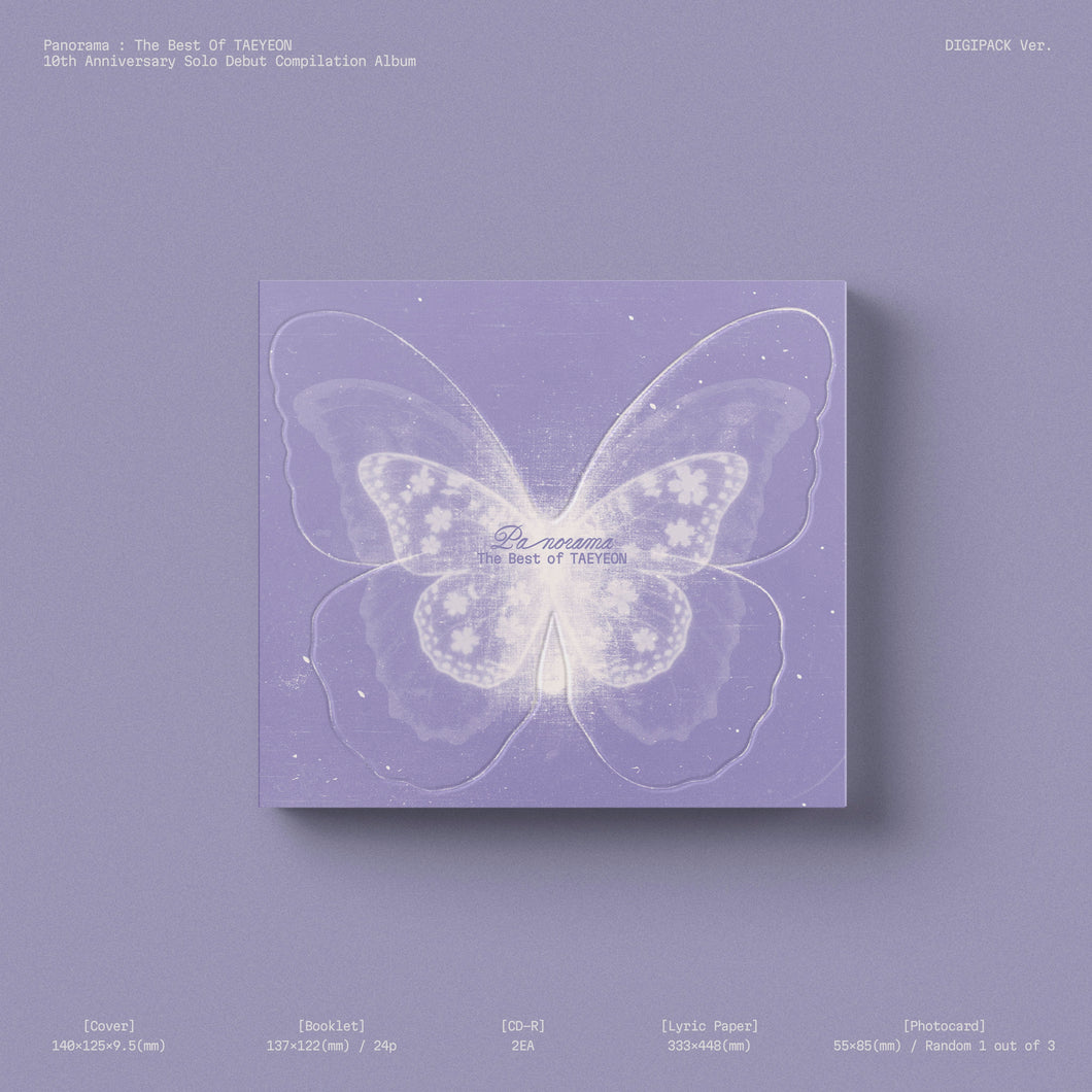 TAEYEON - PANORAMA : THE BEST OF TAEYEON Digipack Ver