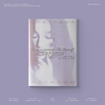 TAEYEON - PANORAMA : THE BEST OF TAEYEON Archive Ver