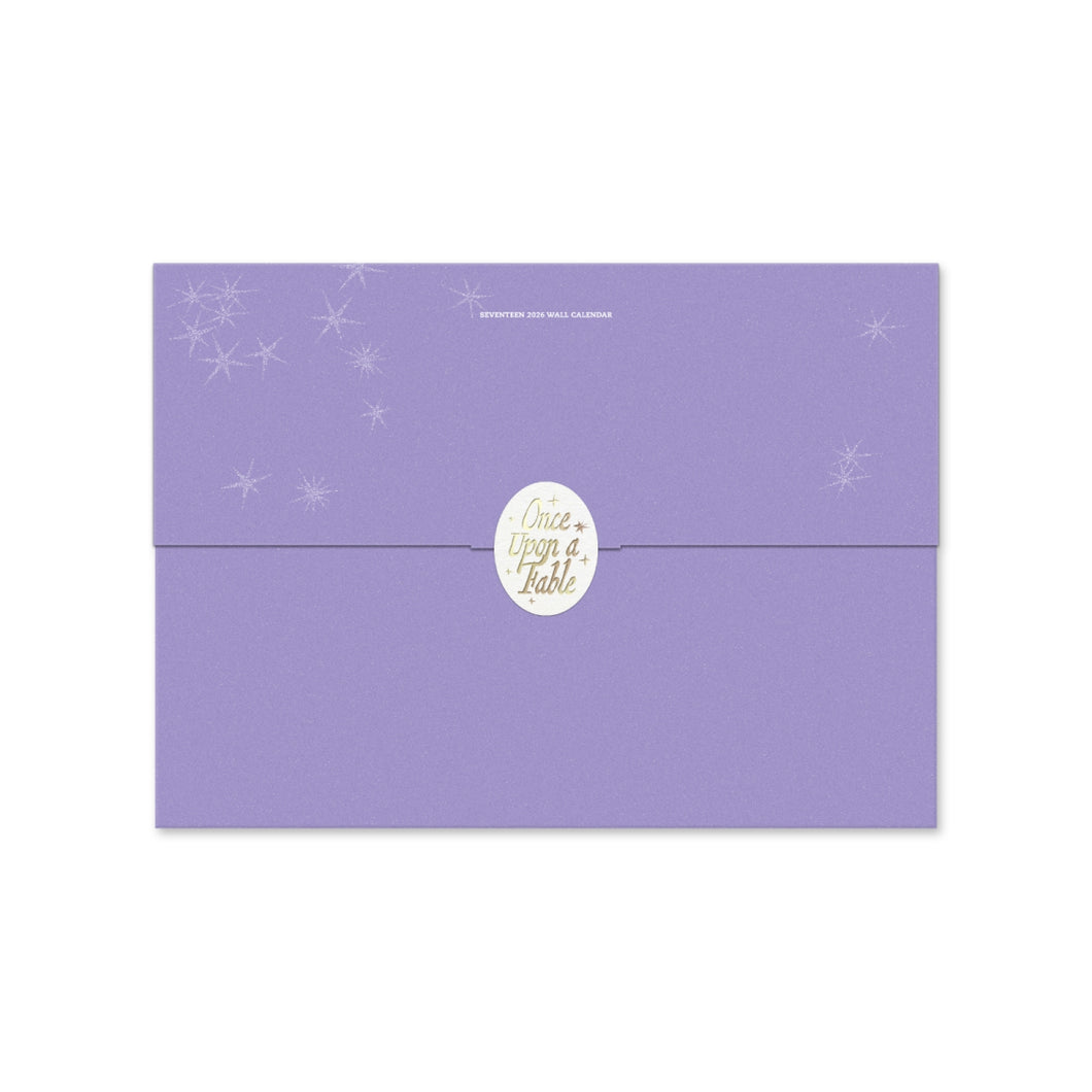 SEVENTEEN - ONCE UPON A FABLE Official 2026 Season’s Greetings Wall Calendar