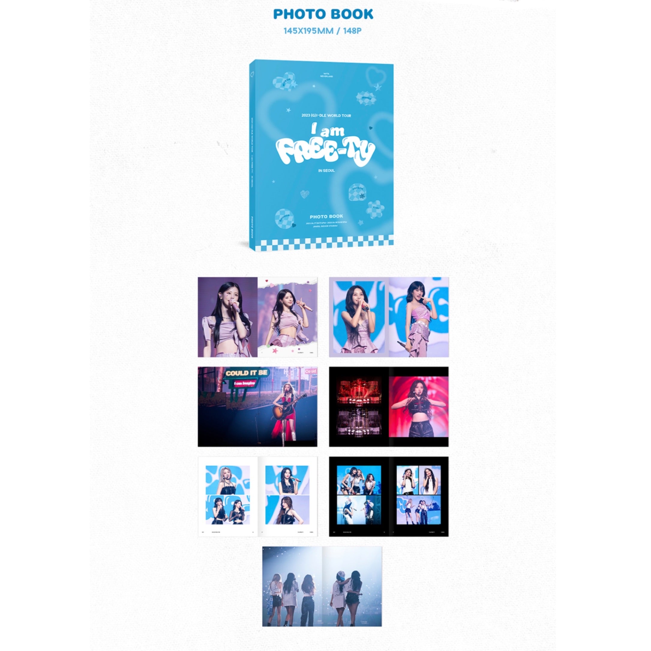G)IDLE I AM FREE-TY Official 2023 World Tour in SEOUL DVD – K-STAR