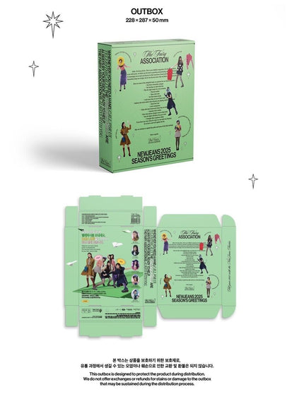 NEWJEANS  - THE FAIRY ASSOCIATION 2025 Official Season's Greetings + POB