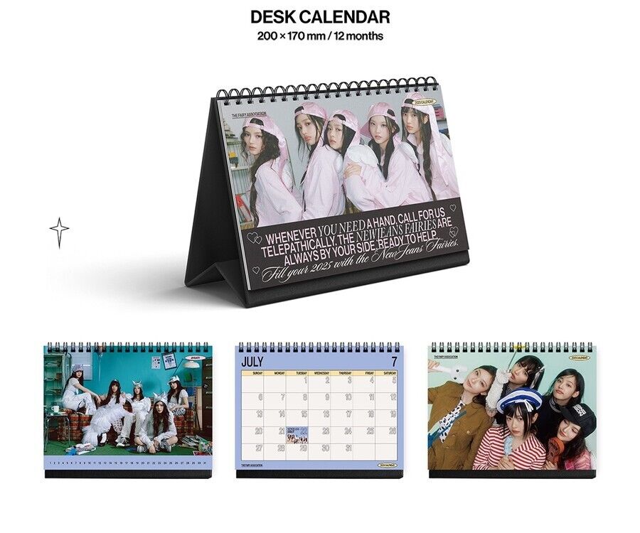 NEWJEANS  - THE FAIRY ASSOCIATION 2025 Official Season's Greetings + POB