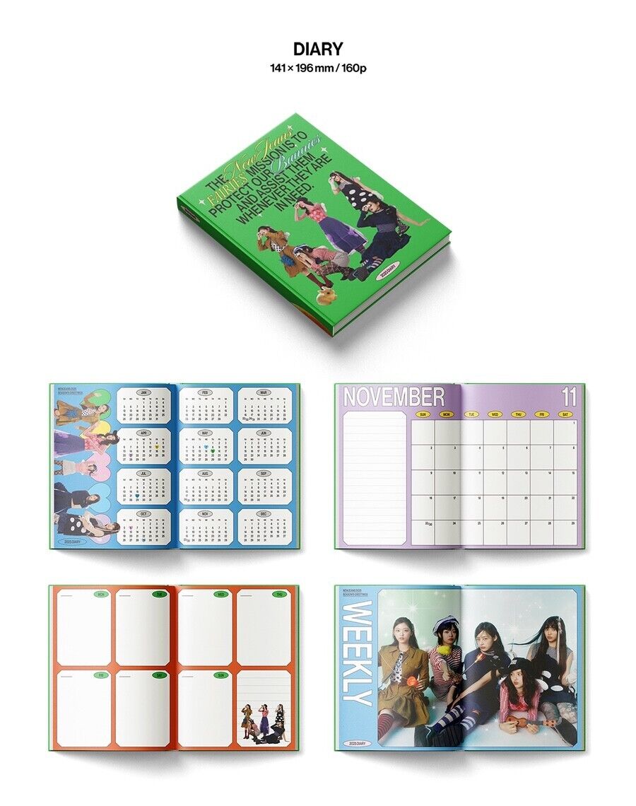 NEWJEANS  - THE FAIRY ASSOCIATION 2025 Official Season's Greetings + POB
