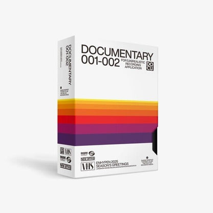 ENHYPEN  - DOCUMENTARY 001-002 2025 Official Season's Greetings + POB