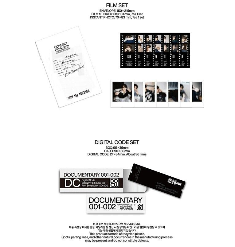 ENHYPEN  - DOCUMENTARY 001-002 2025 Official Season's Greetings + POB