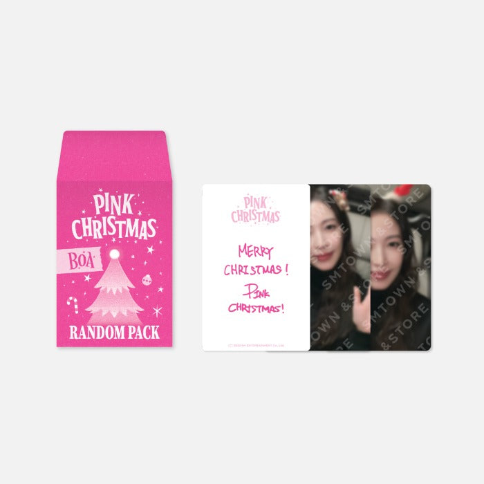 SMTOWN Pink Chritsmas Official Photocard Pack