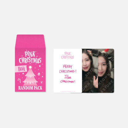 SMTOWN Pink Chritsmas Official Photocard Pack